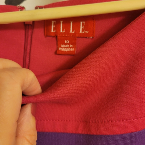 Elle Pink, Purple, and Red Block Dress ๐๐ป ๐ - Picture 3 of 4
